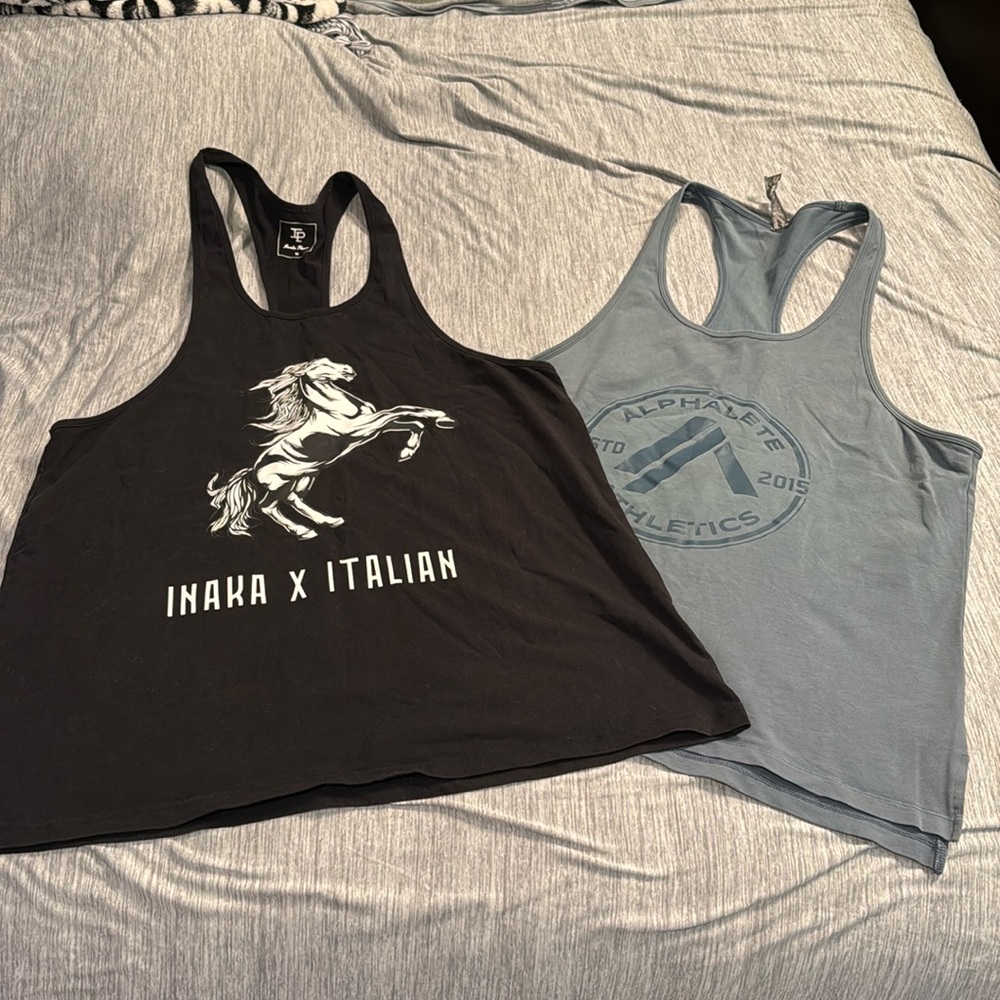 Alphalete and Inaka Mens’s Tanks